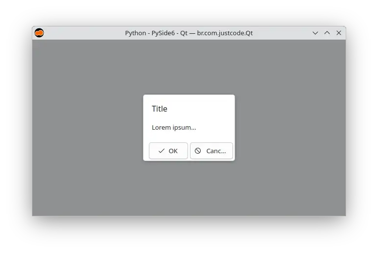 Dialog