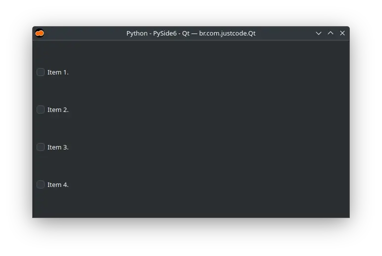 QCheckBox
