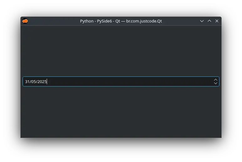 QDateEdit