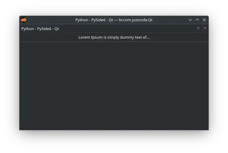 QDockWidget