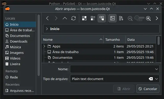 QFileDialog