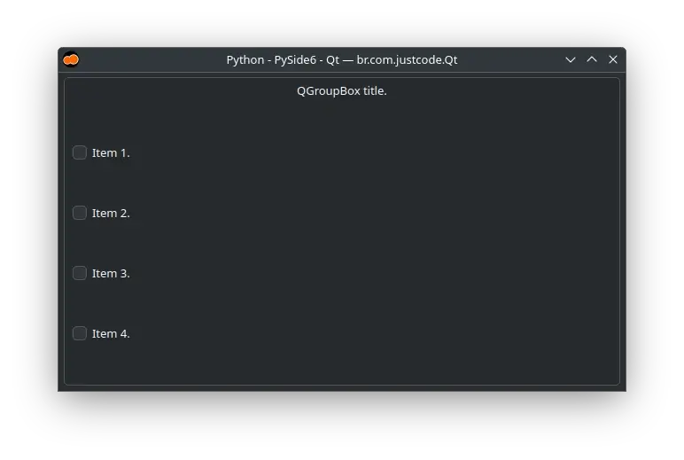 QGroupBox