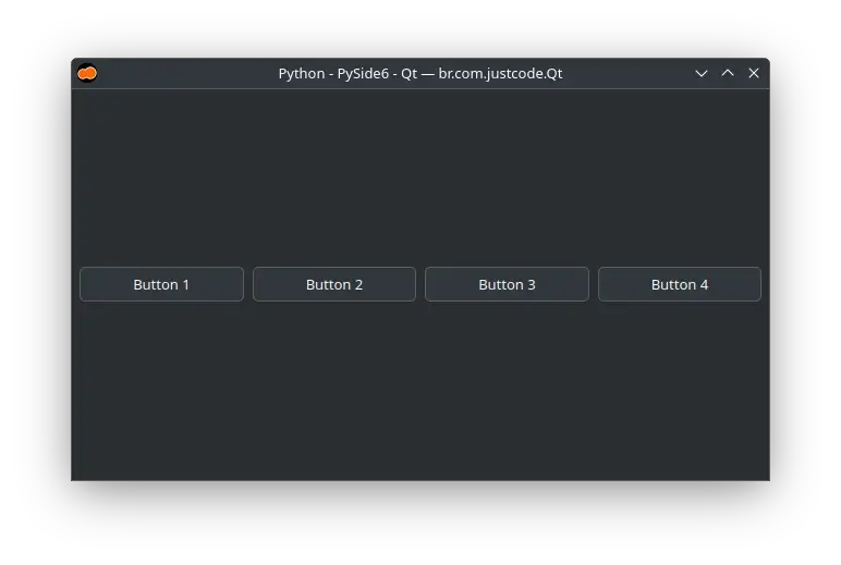 QHBoxLayout