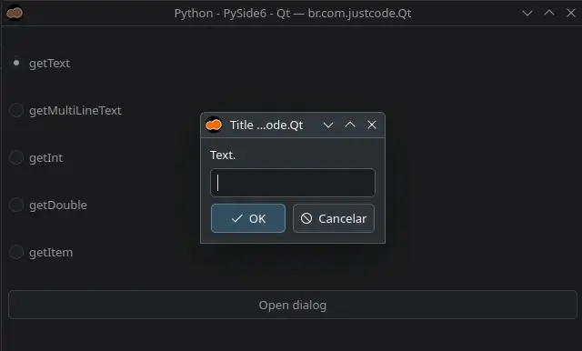 QInputDialog
